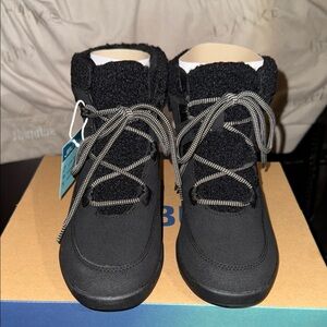 Women’s JBU Freeze Round Toe Black Winter Boots